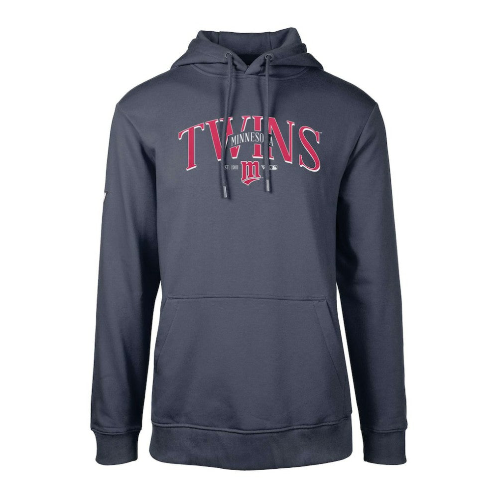 MLB Minnesota Twins Levelwear Cooperstown Collection Podium Retro Spellout Pullover Hoodie