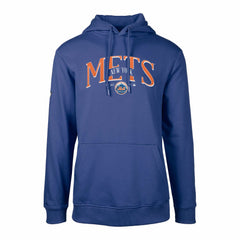 MLB New York Mets Levelwear Cooperstown Collection Podium Retro Spellout Pullover Hoodie