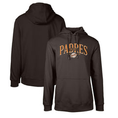 MLB San Diego Padres Levelwear Cooperstown Collection Podium Retro Spellout Pullover Hoodie