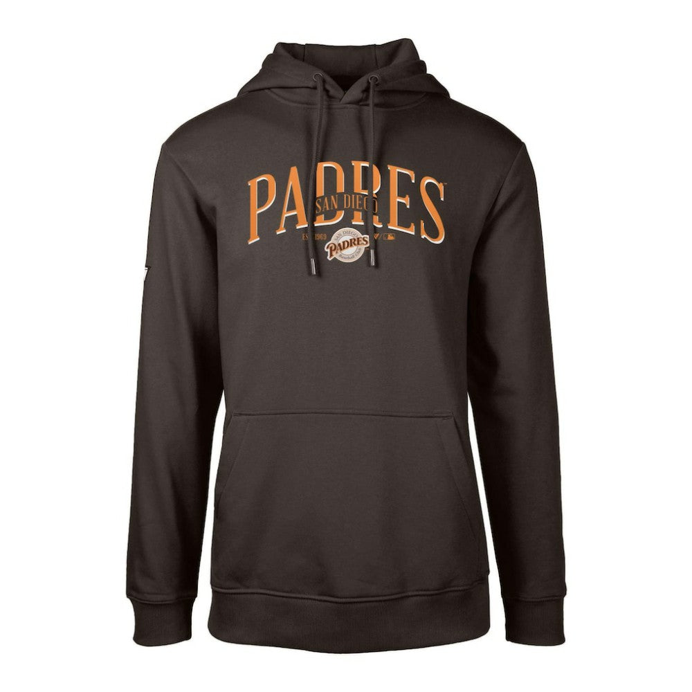 MLB San Diego Padres Levelwear Cooperstown Collection Podium Retro Spellout Pullover Hoodie