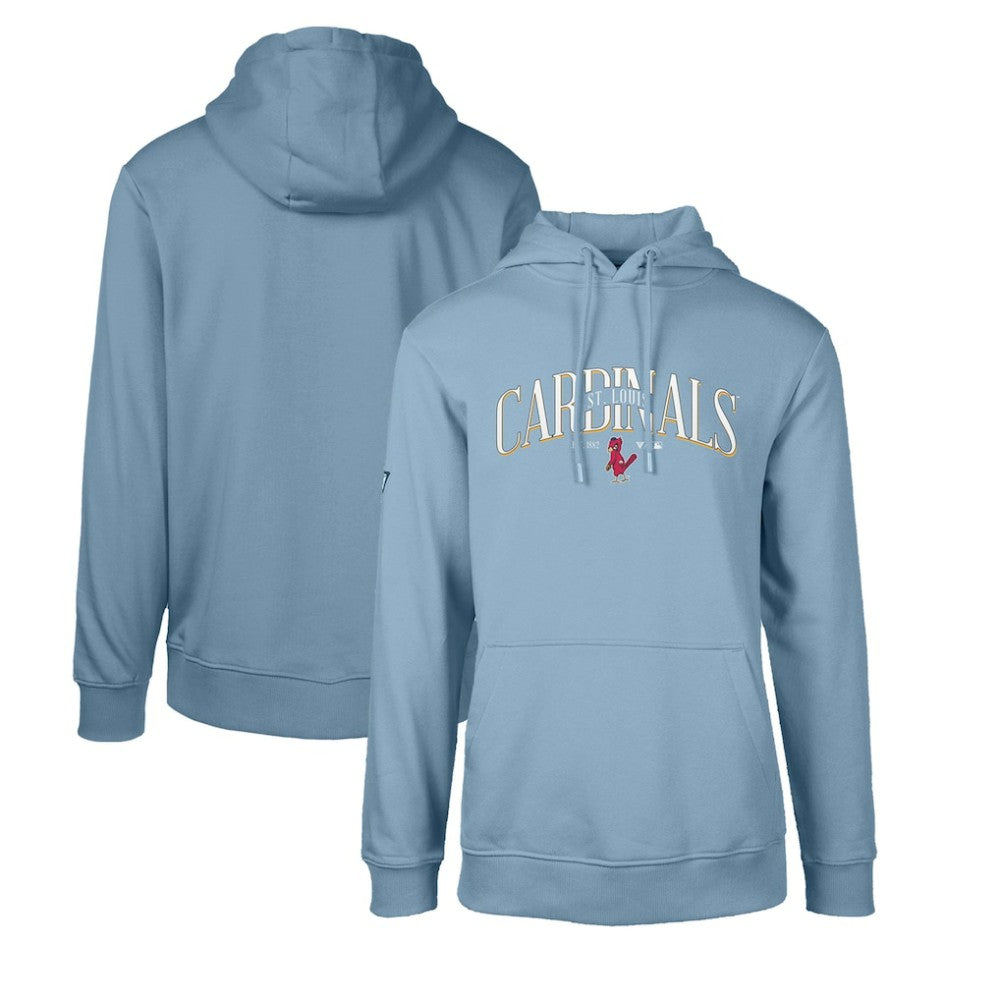 MLB St. Louis Cardinals Levelwear Cooperstown Collection Podium Retro Spellout Pullover Hoodie