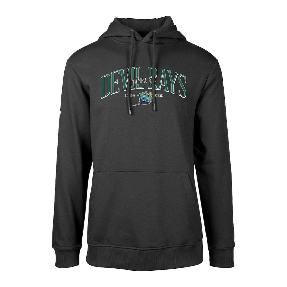 MLB Tampa Bay Rays Levelwear Cooperstown Collection Podium Retro Spellout Pullover Hoodie