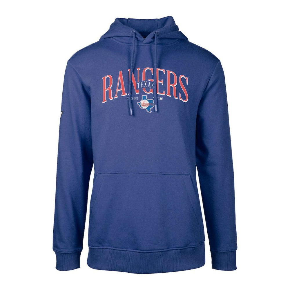 MLB Texas Rangers Levelwear Cooperstown Collection Podium Retro Spellout Pullover Hoodie