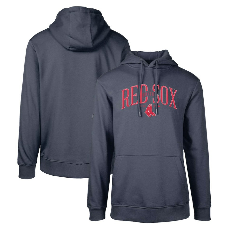 MLB Boston Red Sox Levelwear Cooperstown Collection Podium Retro Spellout Pullover Hoodie