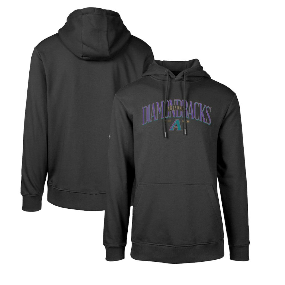 MLB Arizona Diamondbacks Levelwear Cooperstown Collection Podium Retro Spellout Pullover Hoodie