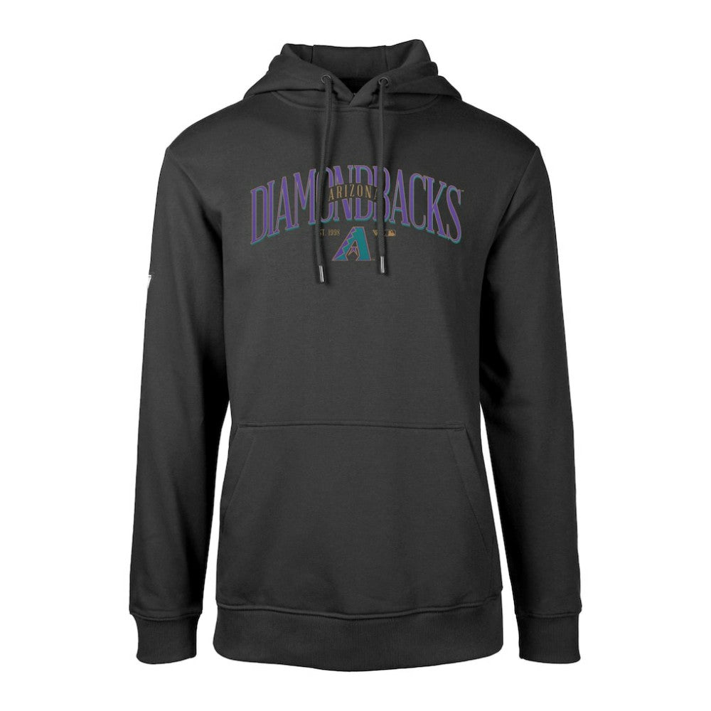 MLB Arizona Diamondbacks Levelwear Cooperstown Collection Podium Retro Spellout Pullover Hoodie