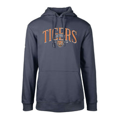 MLB Detroit Tigers Levelwear Cooperstown Collection Podium Retro Spellout Pullover Hoodie