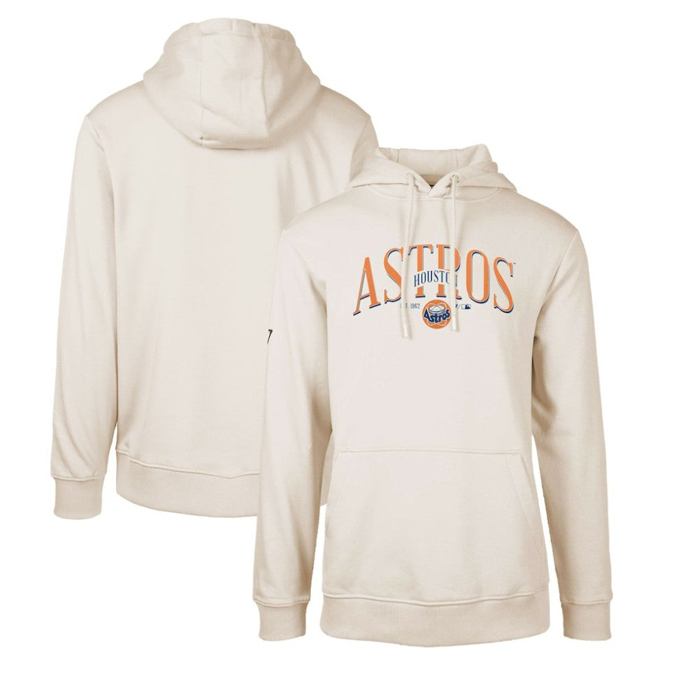 MLB Houston Astros Levelwear Cooperstown Collection Podium Retro Spellout Pullover Hoodie
