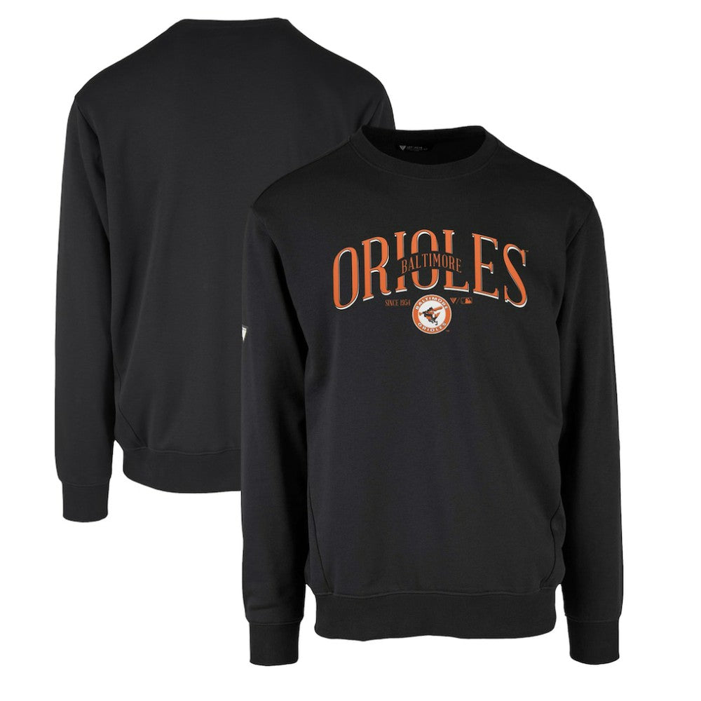 MLB Baltimore Orioles Levelwear Zane Cooperstown Collection Retro Spellout Pullover Sweatshirt