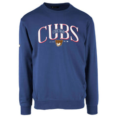MLB Chicago Cubs Levelwear Zane Cooperstown Collection Retro Spellout Pullover Sweatshirt