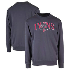 MLB Minnesota Twins Levelwear Zane Cooperstown Collection Retro Spellout Pullover Sweatshirt