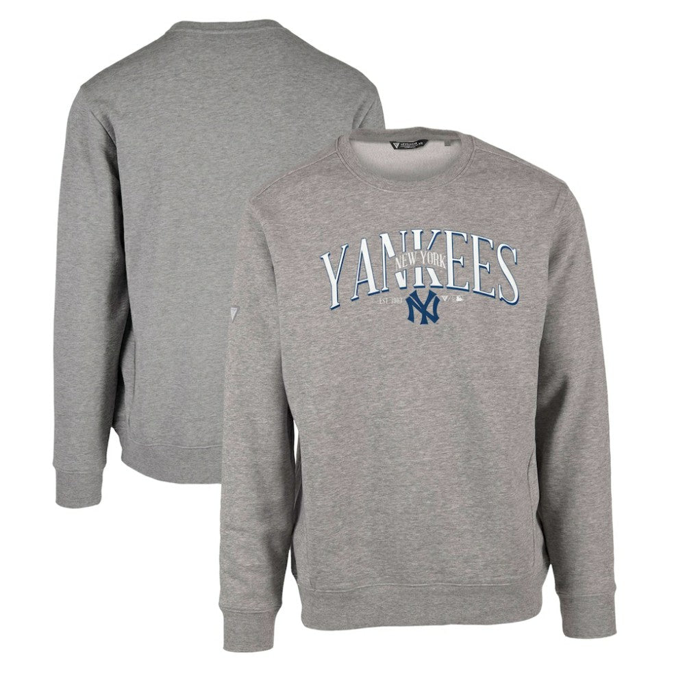 MLB New York Yankees Levelwear Zane Cooperstown Collection Retro Spellout Pullover Sweatshirt
