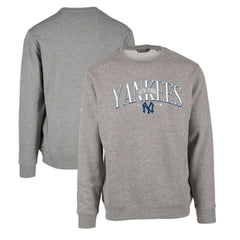 MLB New York Yankees Levelwear Zane Cooperstown Collection Retro Spellout Pullover Sweatshirt