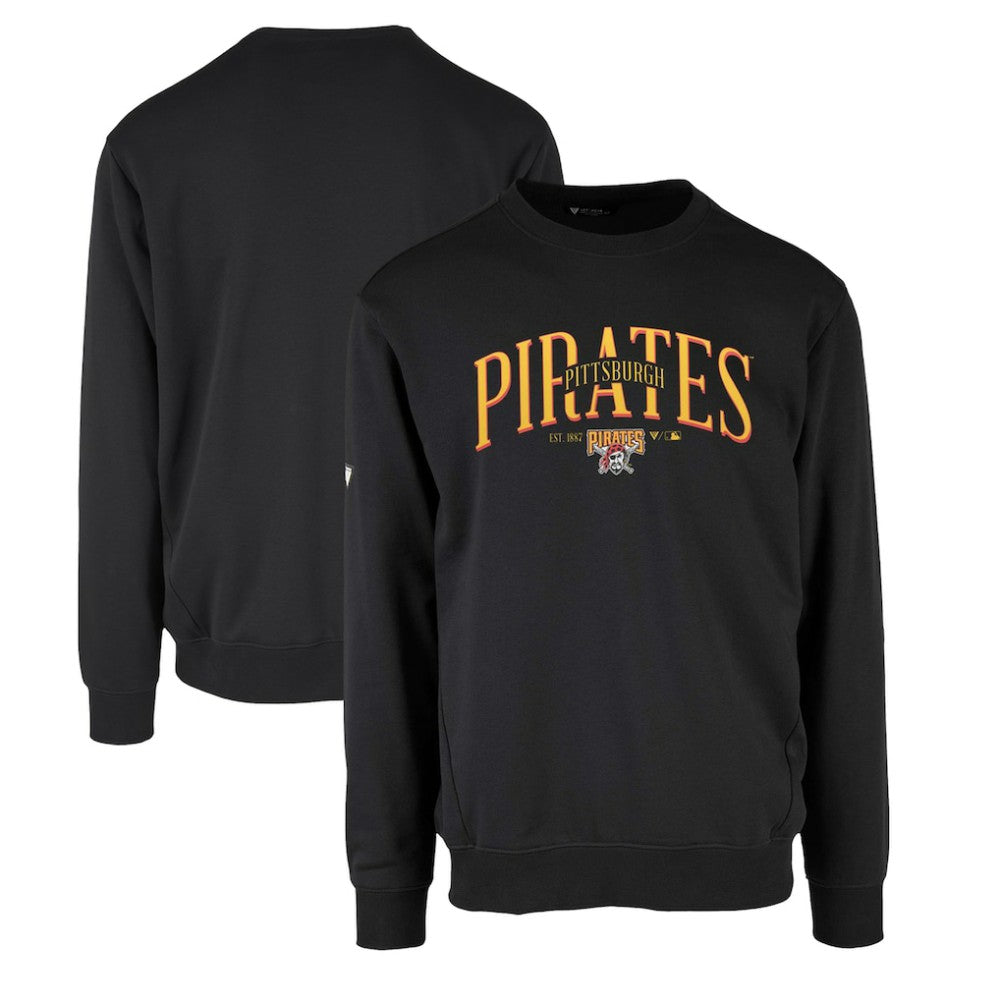 MLB Pittsburgh Pirates Levelwear Zane Cooperstown Collection Retro Spellout Pullover Sweatshirt