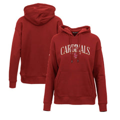 MLB St. Louis Cardinals Levelwear Women's Adorn Cooperstown Collection Retro Spellout Pullover Hoodie
