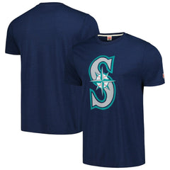 MLB Seattle Mariners Homage Hand-Drawn Logo Tri-Blend T-Shirt