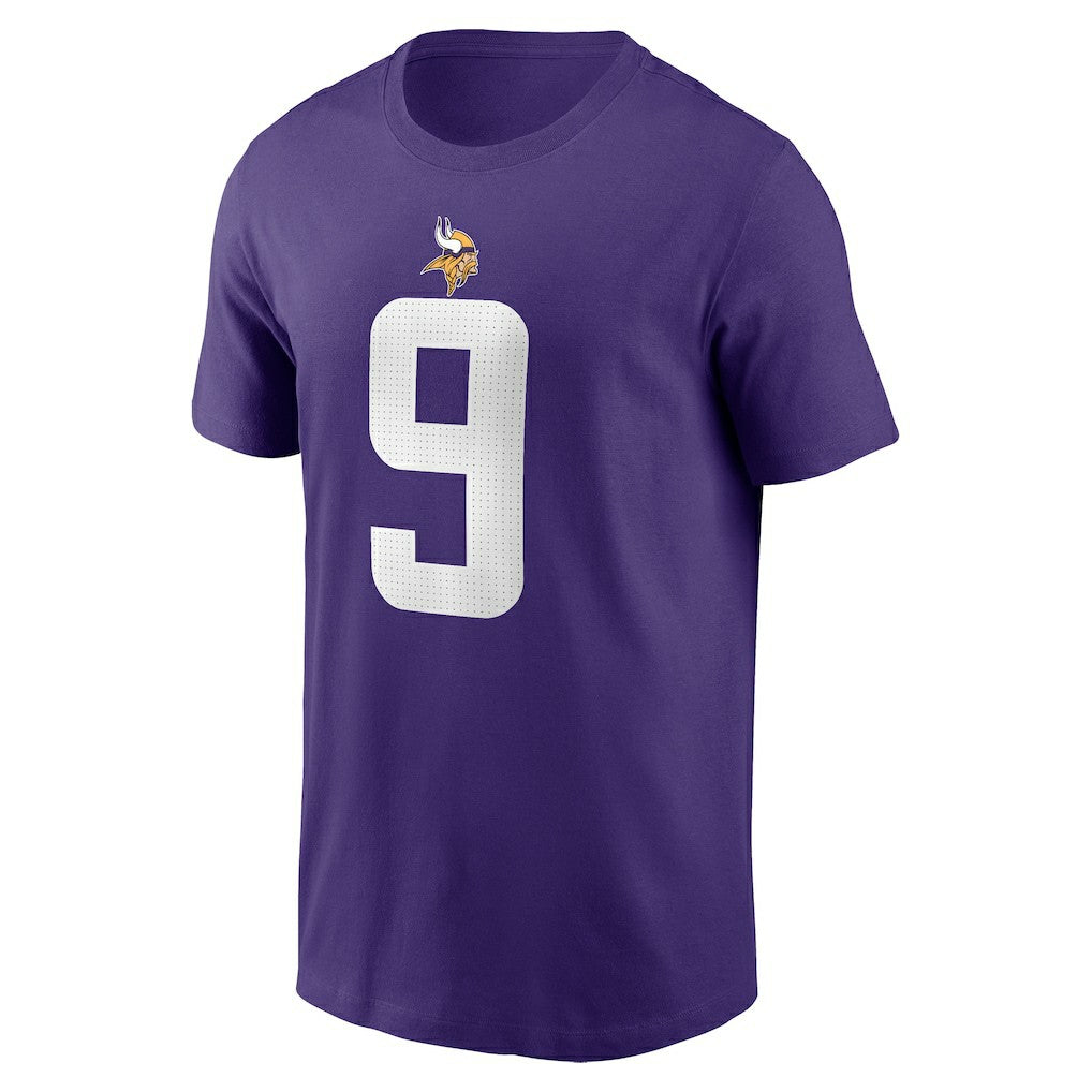J.J. McCarthy  Name & Number T-Shirt - Minnesota Vikings