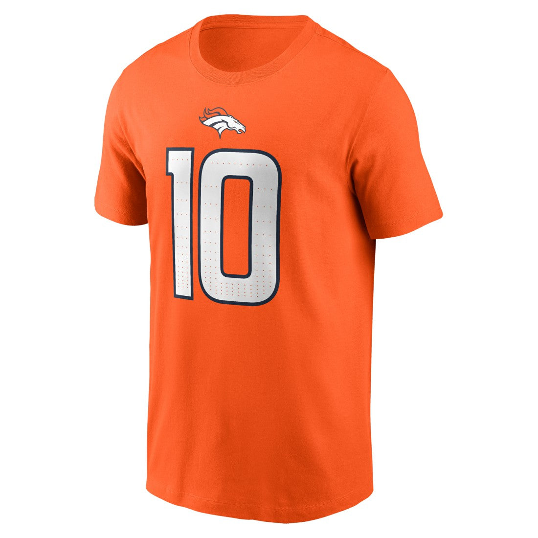 Bo Nix  Name & Number T-Shirt - Denver Broncos