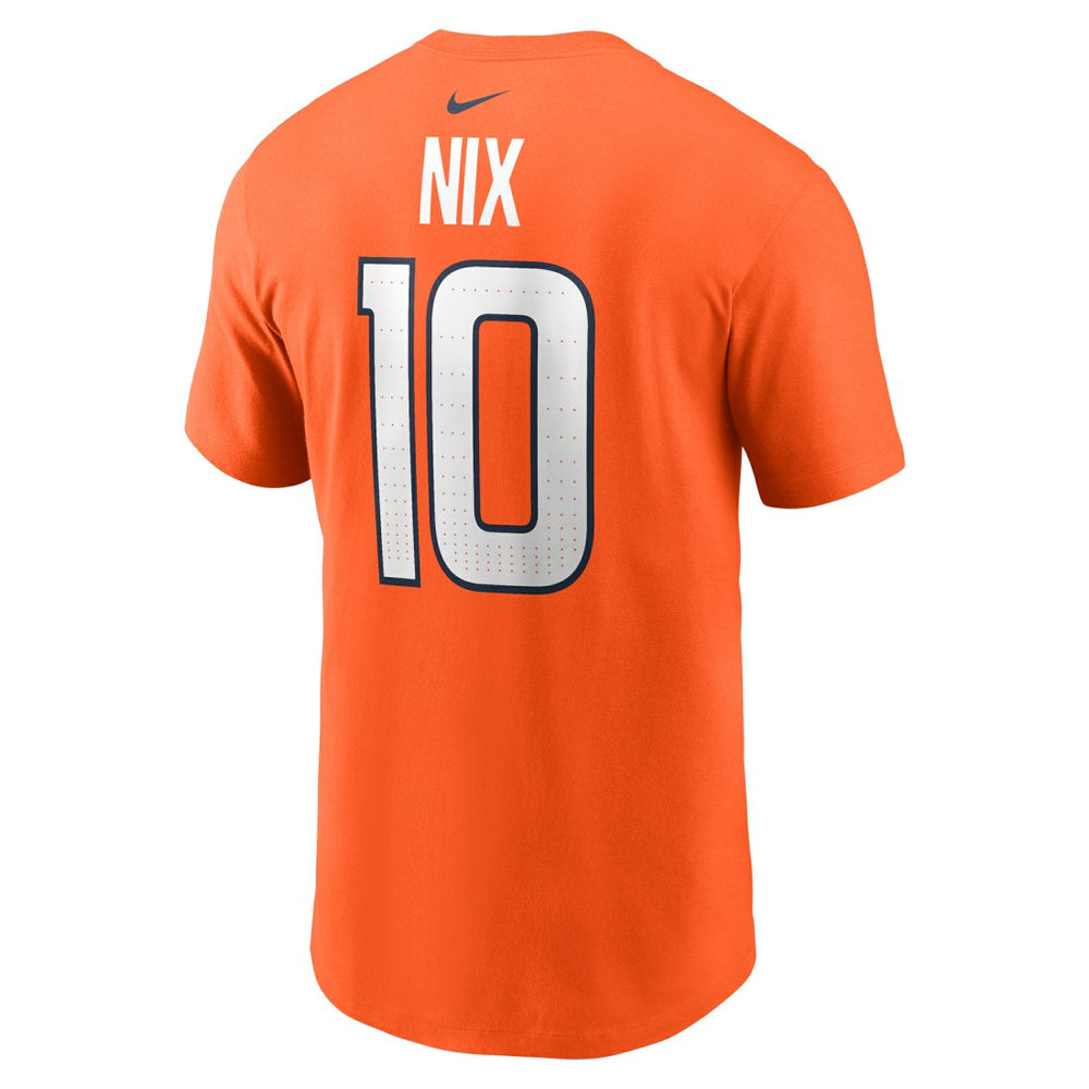 Bo Nix  Name & Number T-Shirt - Denver Broncos