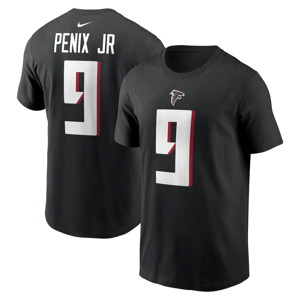 Michael Penix Jr.  Name & Number T-Shirt - Atlanta Falcons
