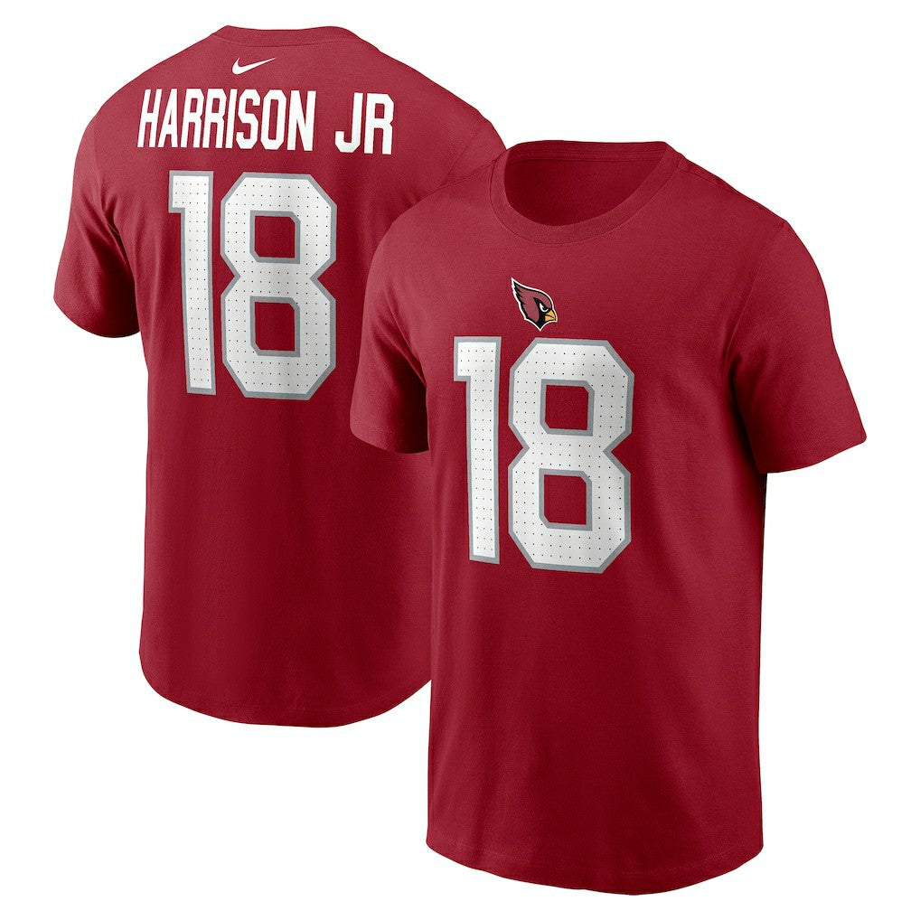 Marvin Harrison Jr.  Name & Number T-Shirt - Arizona Cardinals
