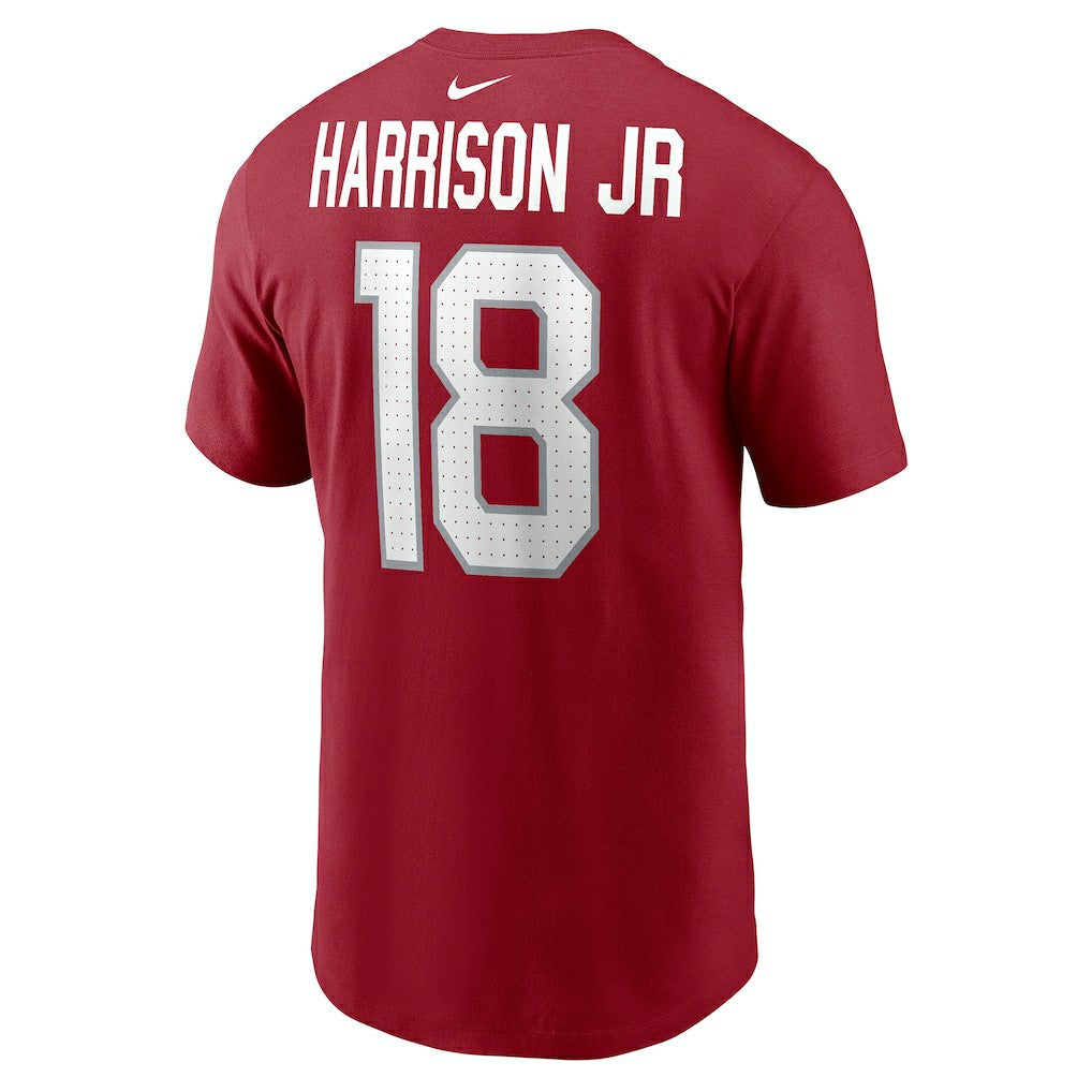 Marvin Harrison Jr.  Name & Number T-Shirt - Arizona Cardinals