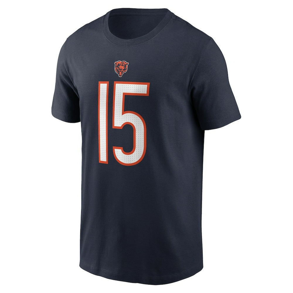 Rome Odunze  Name & Number T-Shirt - Chicago Bears