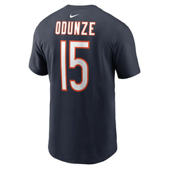 Rome Odunze  Name & Number T-Shirt - Chicago Bears