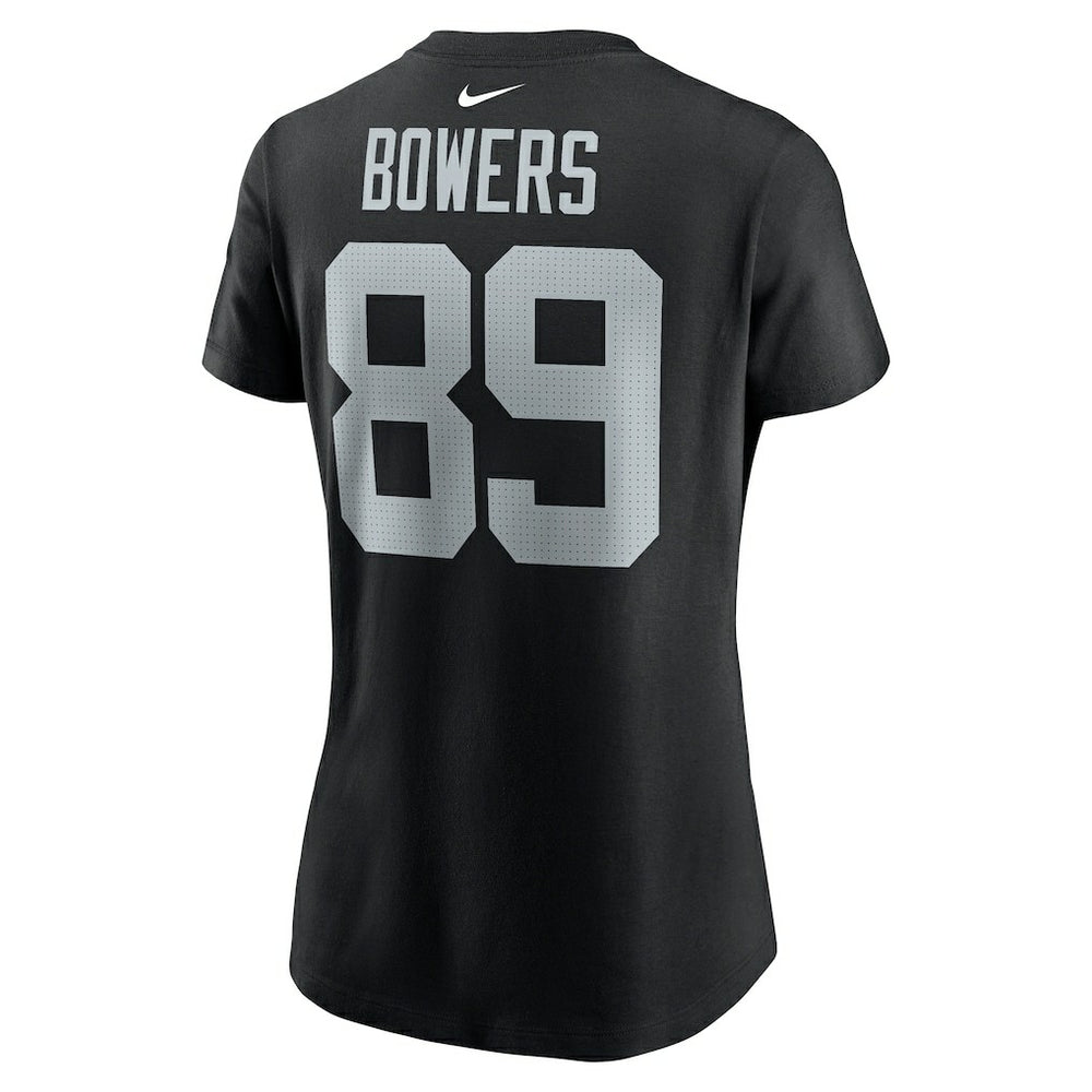 Brock Bowers  Women's Player Name & Number T-Shirt - Las Vegas Raiders