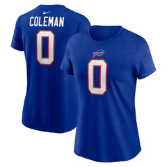 Keon Coleman  Women's Player Name & Number T-Shirt - Buffalo Bills