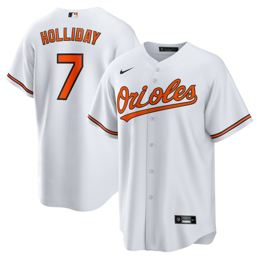 MLB Jackson Holliday Baltimore Orioles Nike Home Replica Player Jersey