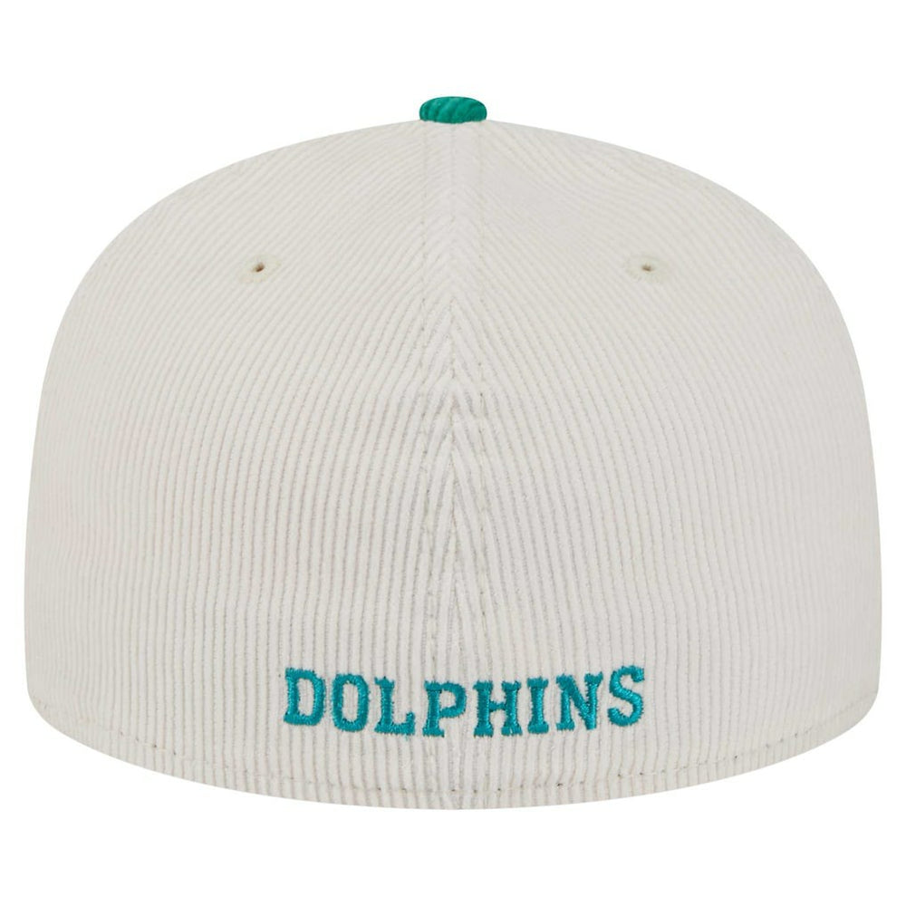 Throwback Corduroy 59FIFTY Fitted Hat - Miami Dolphins