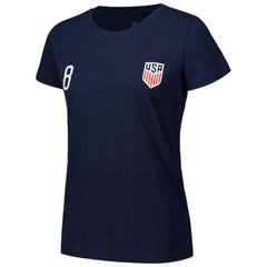 Weston McKennie USMNT Women's Name & Number T-Shirt -  Navy