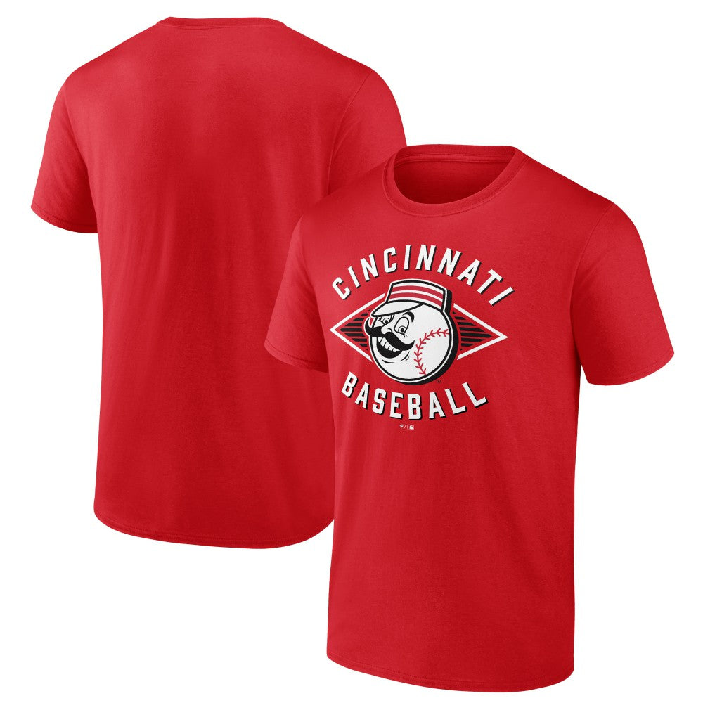 MLB Cincinnati Reds  Classic Diamond T-Shirt – Red