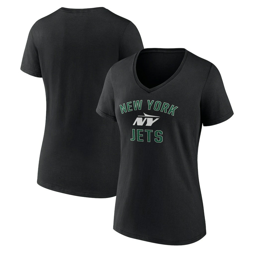 Women's Victory Arch V-Neck T-Shirt - New York Jets
