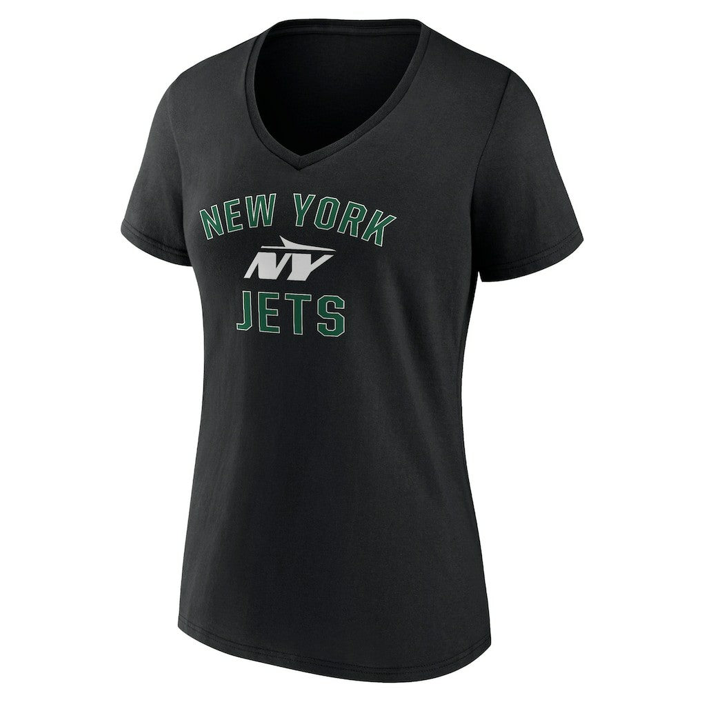 Women's Victory Arch V-Neck T-Shirt - New York Jets