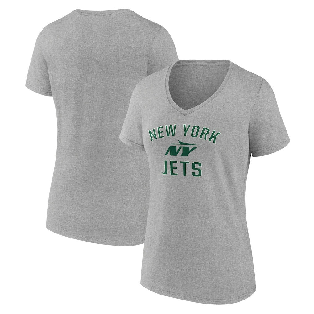 Women's Victory Arch V-Neck T-Shirt - New York Jets
