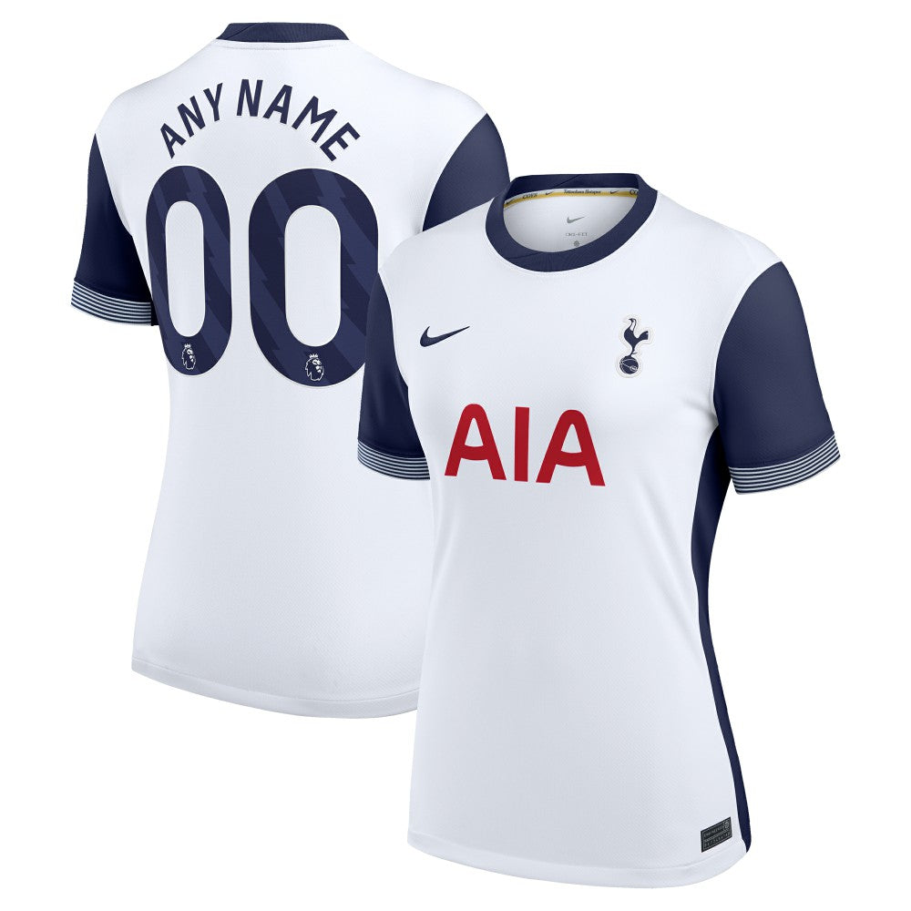 Tottenham Hotspur Women's 2024/25 Home Replica Custom Jersey - Nike White