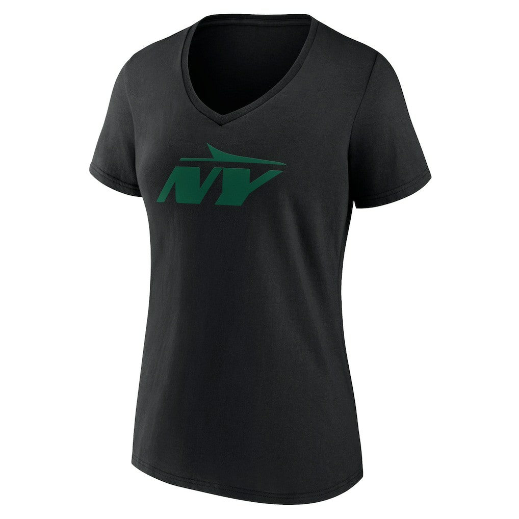 Women's Secondary Logo V-Neck T-Shirt - New York Jets