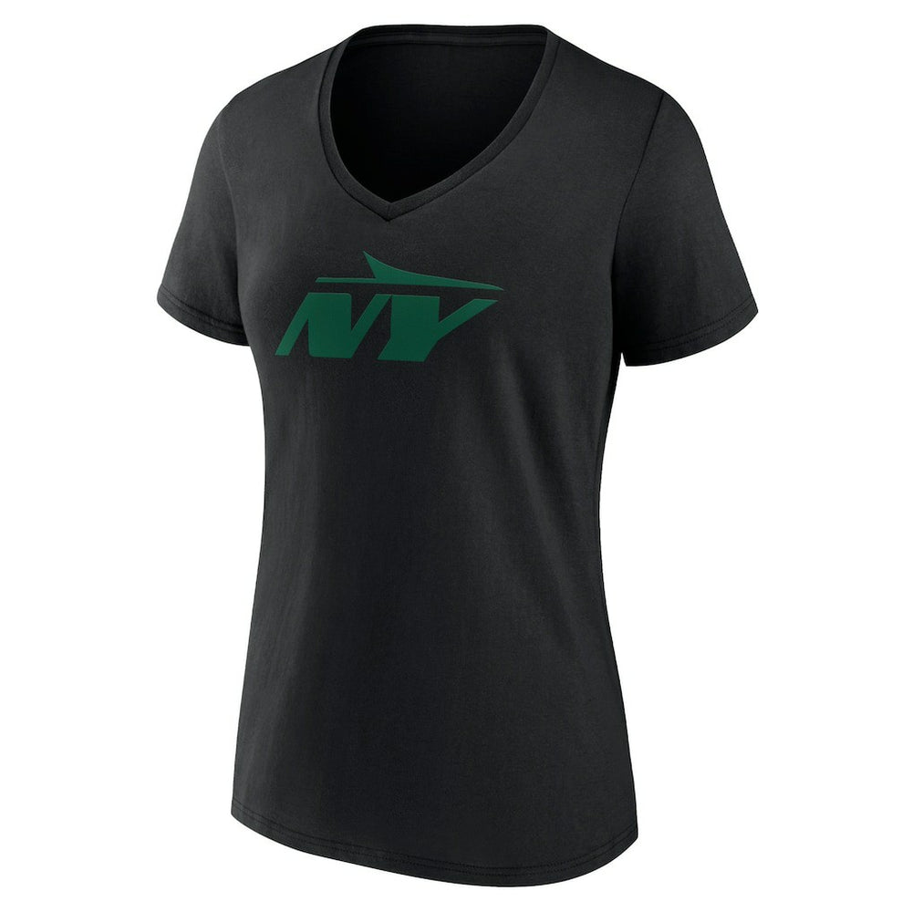 Women's Secondary Logo V-Neck T-Shirt - New York Jets