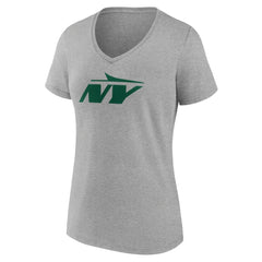 Women's Secondary Logo V-Neck T-Shirt - New York Jets