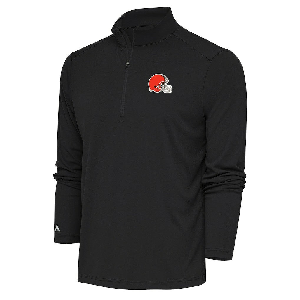 Antigua Tribute Quarter-Zip Pullover Top - Cleveland Browns