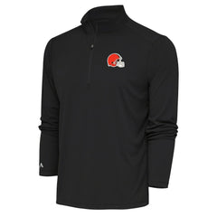 Antigua Tribute Quarter-Zip Pullover Top - Cleveland Browns