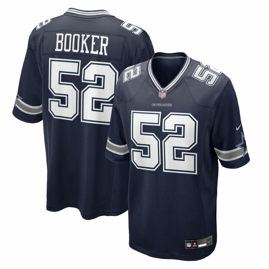 Tyler Booker  2025 NFL Draft First Round Pick Game Jersey - Dallas Cowboys