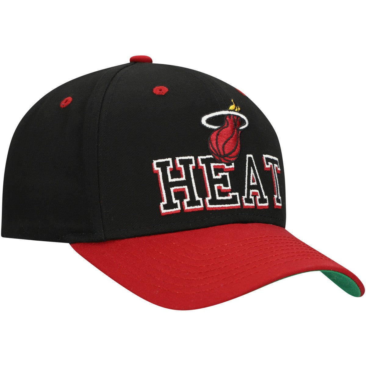 NBA Miami Heat Backside Script Two-Tone Pro Crown Adjustable Hat
