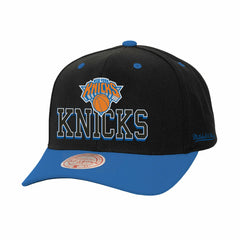 NBA New York Knicks Backside Script 2-Tone Pro Crown Adjustable Hat