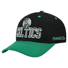 NBA Boston Celtics Backside Script 2-Tone Pro Crown Adjustable Hat