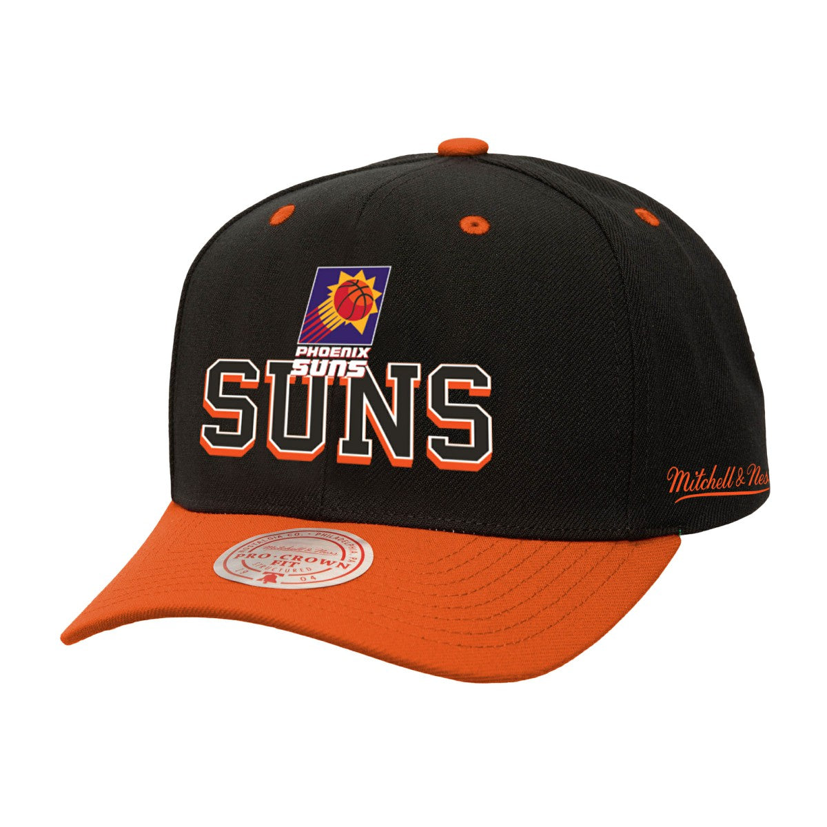 NBA Phoenix Suns Backside Script Two-Tone Pro Crown Adjustable Hat