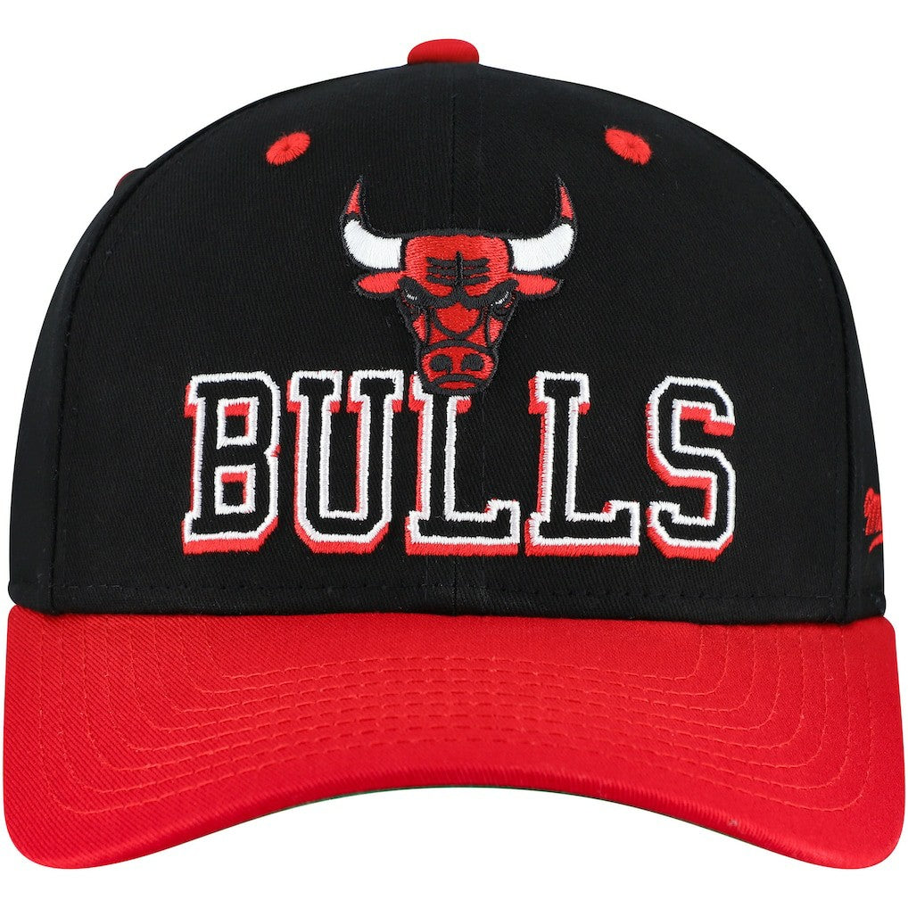 NBA Chicago Bulls Backside Script 2-Tone Pro Crown Adjustable Hat