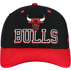 NBA Chicago Bulls Backside Script 2-Tone Pro Crown Adjustable Hat